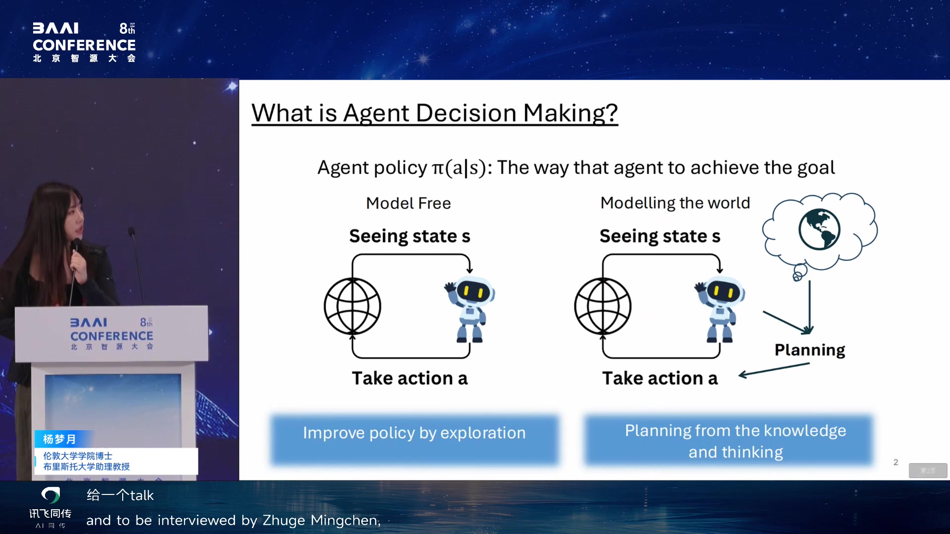 Self-Improving Causality Seeking Agents in Open-Ended World