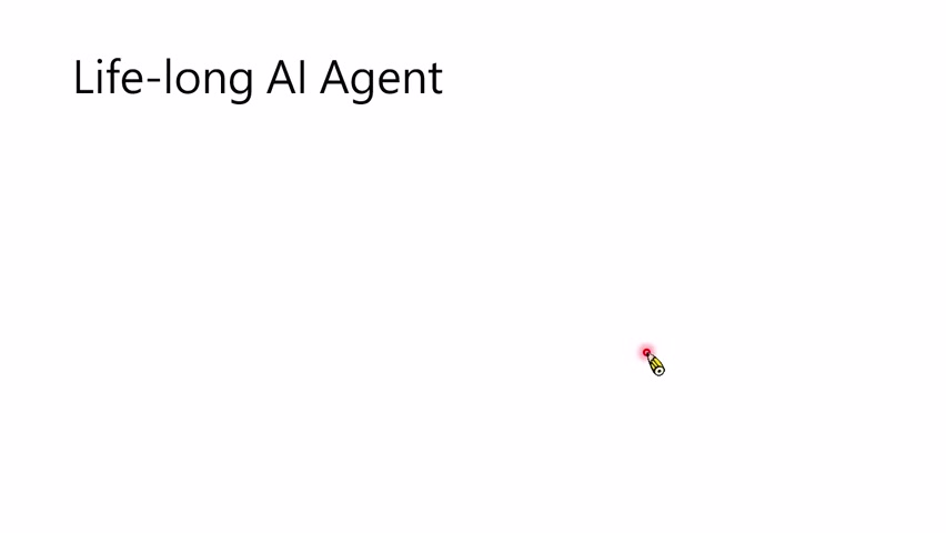 课程提出 Lifelong AI Agent 的方向：Agent 不再只是一次性工具。